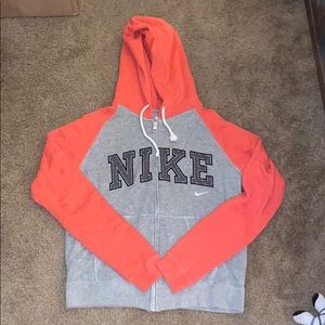 Nike zip up hoodie